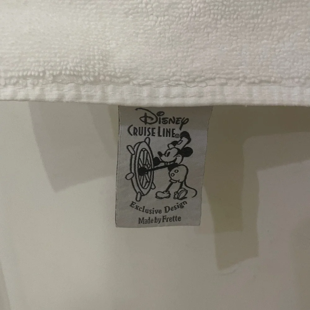 Disney Cruise Line Mickey Mouse White Bath Mat Frette Exclusive Design Turkey